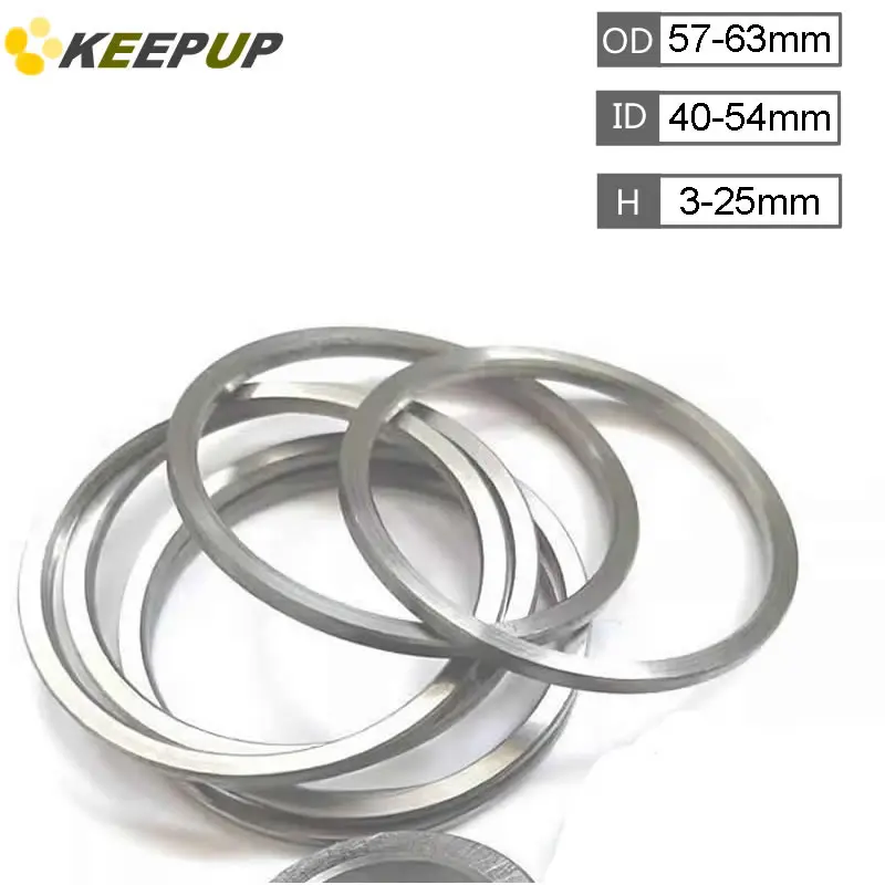 

Steel Bushing Gasket Washer OD 57-63mm ID 40-54mm Length 3-25mm Spacer Bearing Durable for Solar Panel Frame Mounting