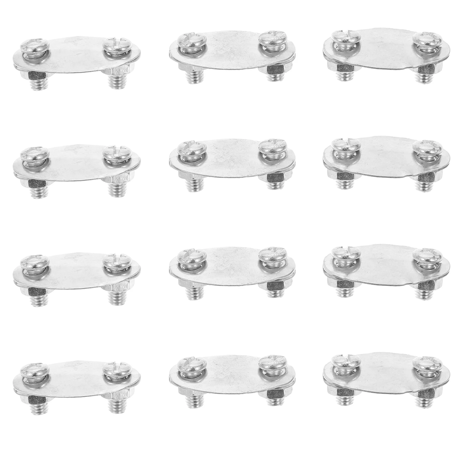 

20 Pcs Clip Screw Mudguards Bike Fixed Buckle Securing Iron for Mountain Accessory