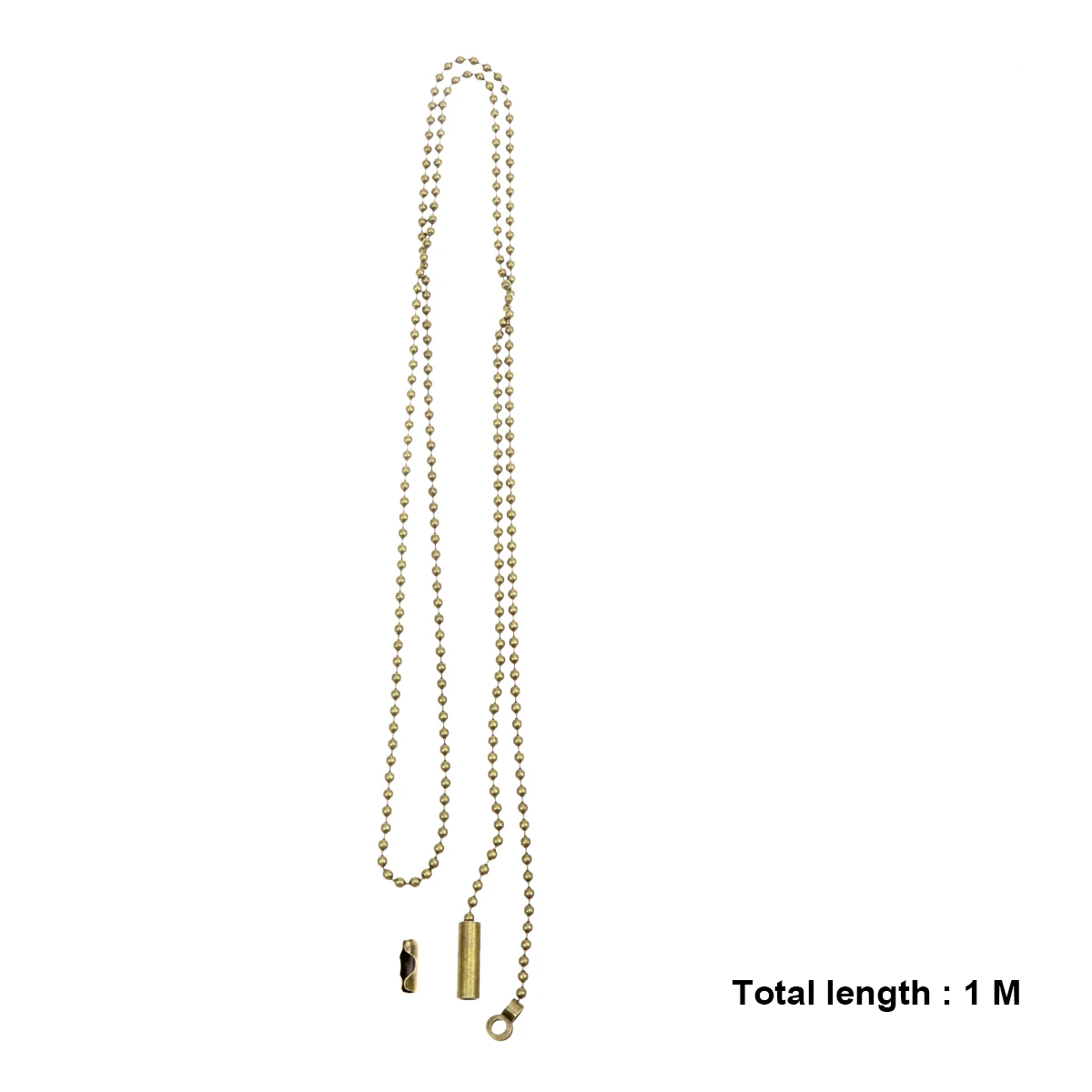 

2 Pcs Bronze Wall Light Switch Rope Ceiling Fan Pull Chain Replacement Extension