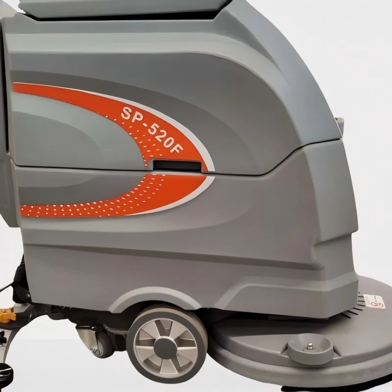 520 Model Hand Push Mini Floor Sweeping Equipment With High Cleansing Efficiency & Simple Operation