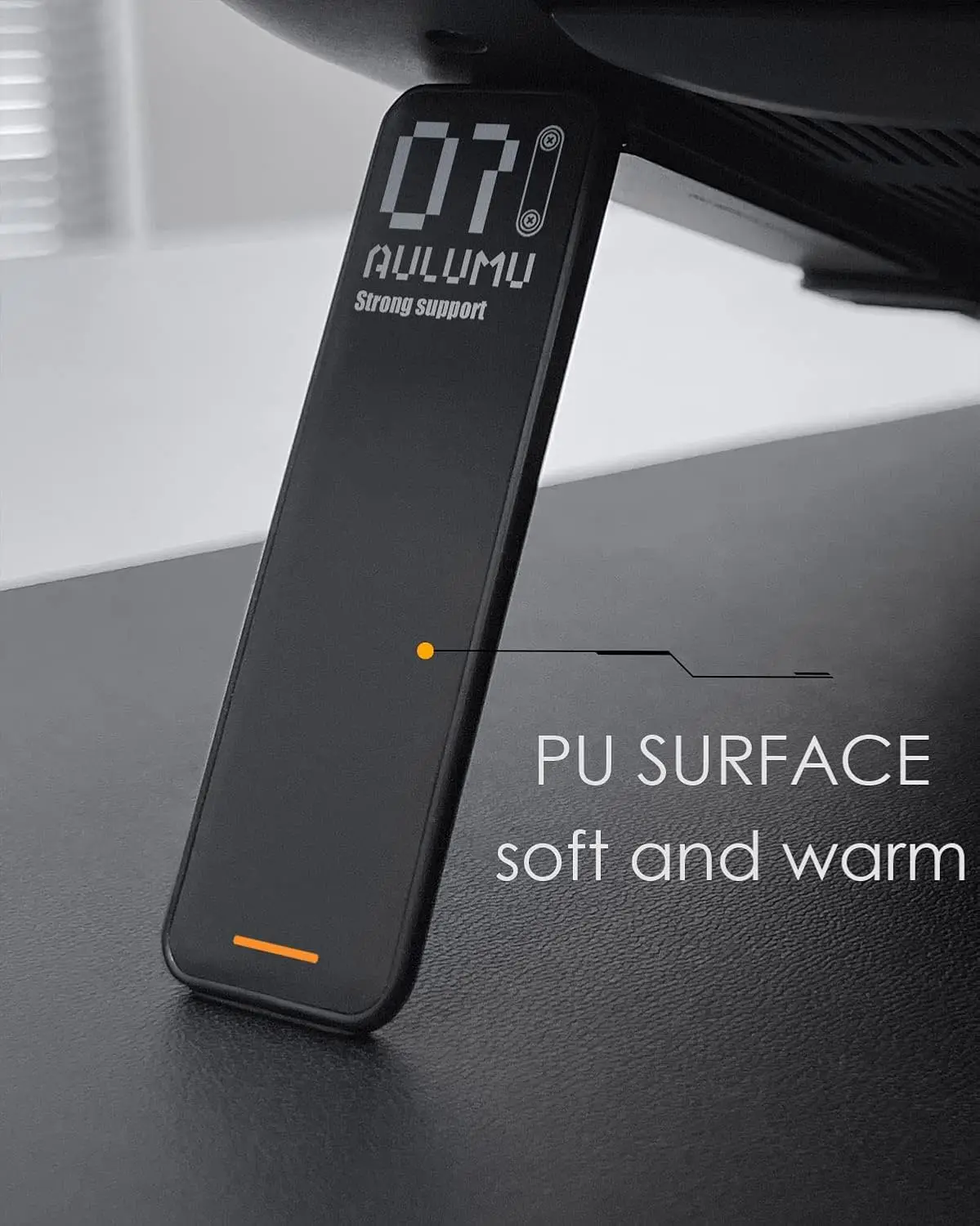 G07 Pop Up Laptop Stand, Portable Cooling Riser for MacBook & All Laptops 8-20'', Black