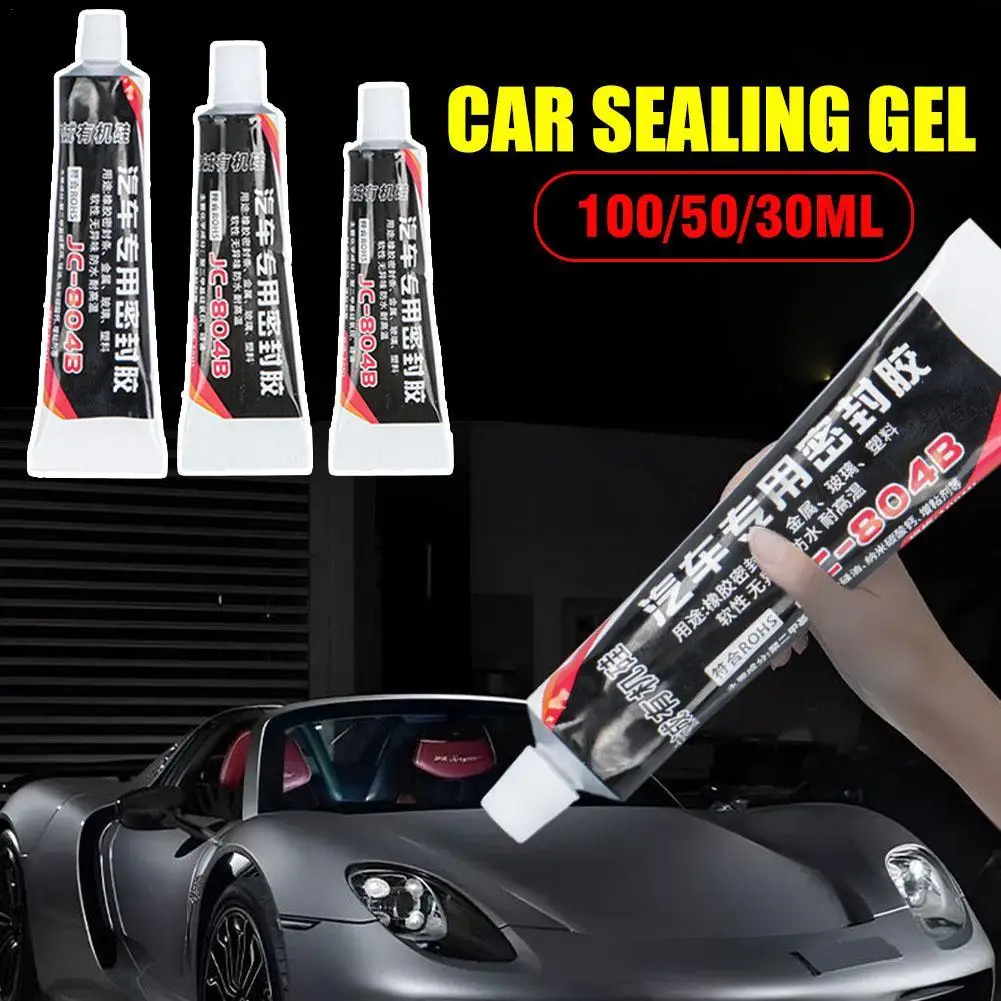 

Car Windshield Sealant High Temperature Window Sealant 30/50/100ml For Car Sunroof Chassis Fixed Glue Sealant Repair Agent