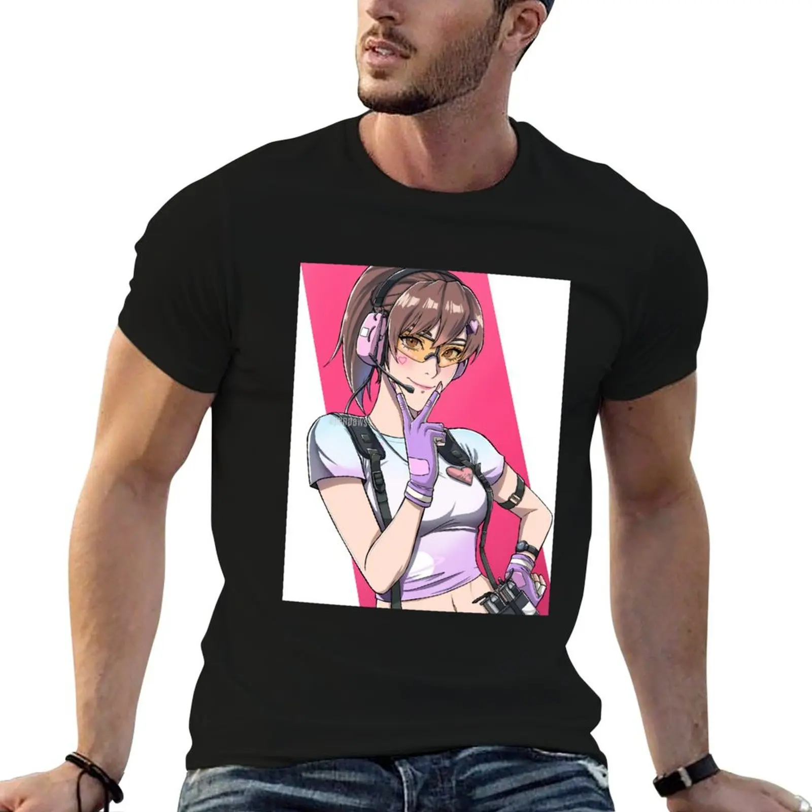 Manta Ray Space Cadet T-Shirt Plus Size All Match Tee Shirt