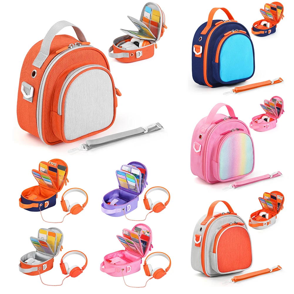 Étui de transport pour Yoto Mini (édition 2024), étui de voyage, étui rigide, étui de protection pour lecteur de musique audio et accessoires pour écouteurs