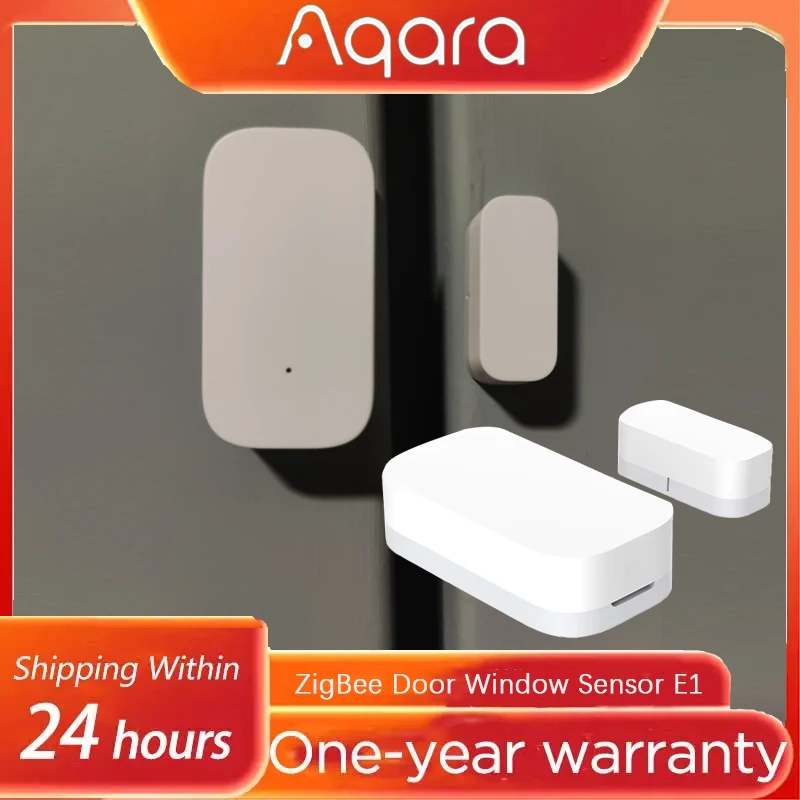 Aqara Door Window Sensor E1 ZigBee 3.0 Smart Door and Window Sensor APP Remote Control Work With Mijia APP Apple HomeKit