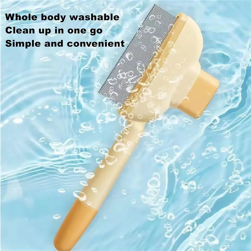 Cat Grooming Massage Brush Pet Comb Professional Open Knot Pet Hair Removal Brush Durable kitten comb Pet Accessories ﻿ image 5