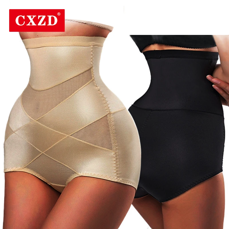 CXZD Women Shapewear High Waist Tummy Control Panties Butt Lifting Slimmer Shorts Body Shaper Slimming Panties Girdle Underwear