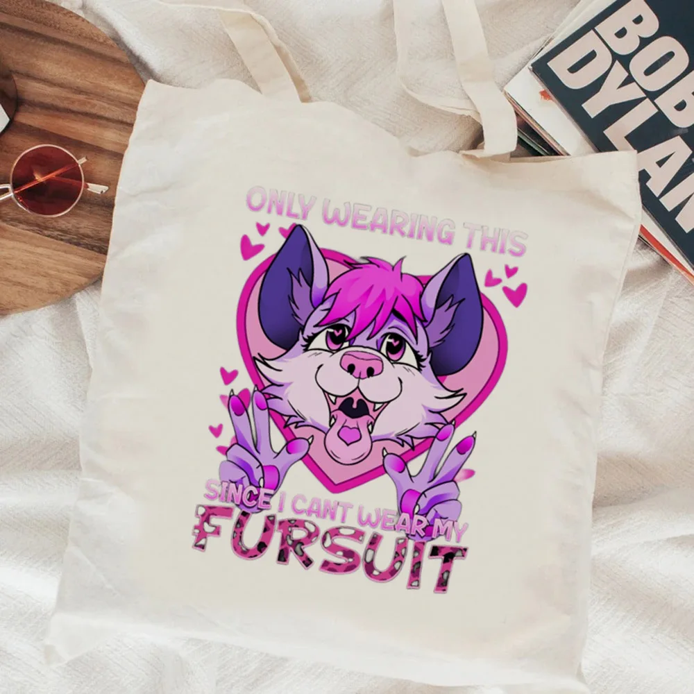 Furry shopping bag cotton bolsa handbag shopper eco bolso bag bolsa compra shoping bolsas ecologicas string custom