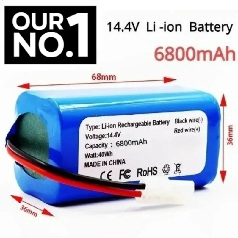 

Multi-capacity Battery 18650 14.4V 2600mAh Lithium-ion Battery Compatible for Xiaomi G1 Battery
