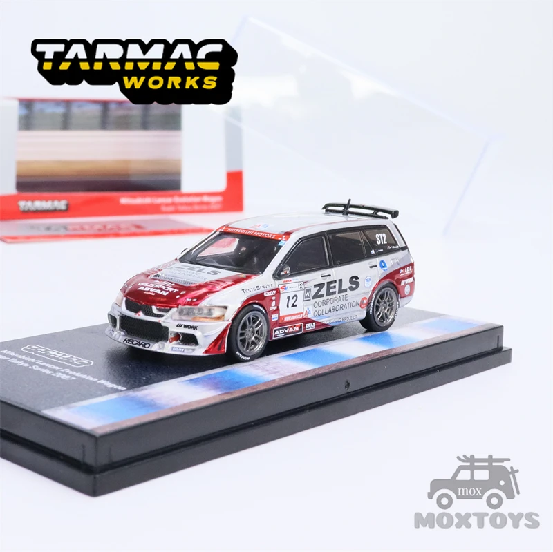 

Tarmac Works 1:64 Lancer Evolution Wagon Super Taikyu Series 2007 Diecast Model Car