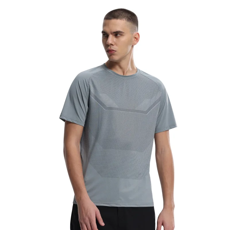 Men's Golf Training T-Shirt Quick Dry Lightweight Breathable Moisture Wicking Round Neck Short Sleeve