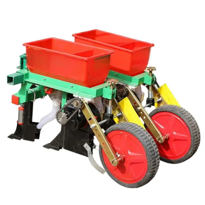 Precision 12-Horsepower Walking Tractor Labor-Saving Sorghum Seedling-Free Seeder for Efficient Dry Field Planting