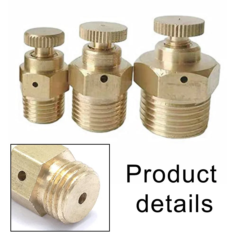 

2026 Высоконапорный латунный ручной воздухоотводчик для радиаторов, простая установка для жилого или коммерческого использования