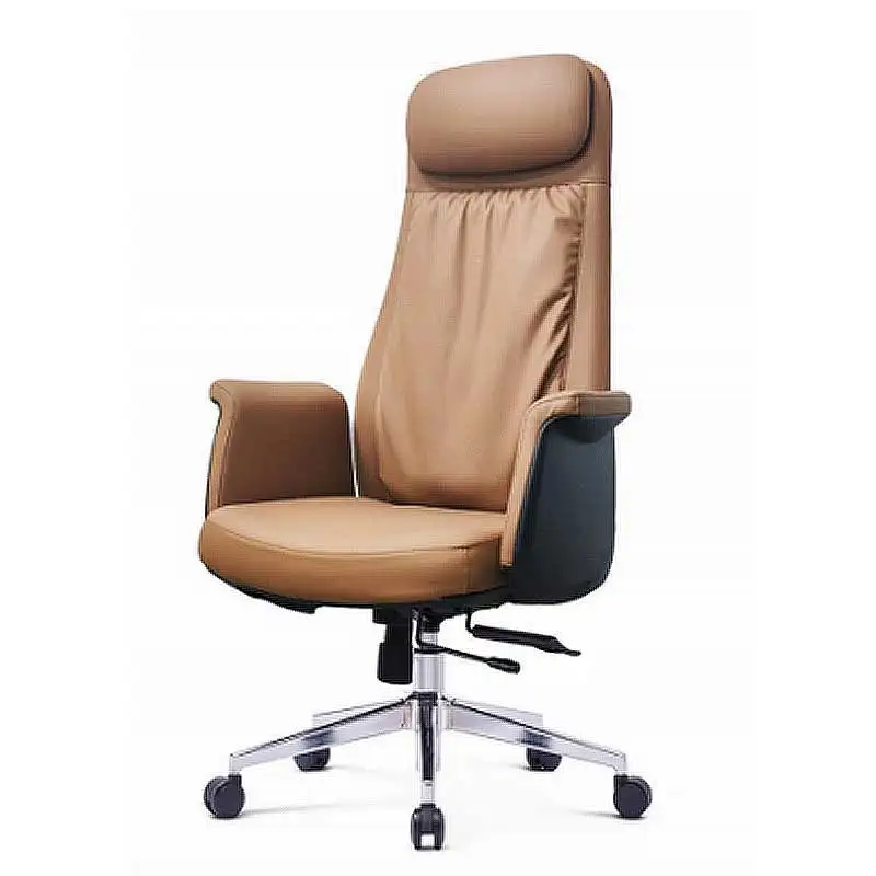 Modern Rotatable Electric Massage Ergonomic Chrome Mesh Office Chair With 5-Star Base