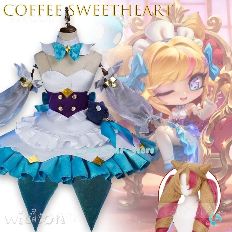 

Adults costume ‌‌‌‌‌Little Gwen Coffee Sweetheart Cosplay Costumes Anime Character Roleplay Outfit Christmas Party Costumes Hall