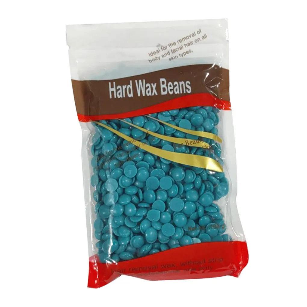 

100g bag Depilatory Hard Wax Beans Pellet Waxing Bikini Leg Arm Armpit Hair Removal Beans Hot Sale