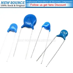 10pcs 6KV 5PF 10PF 15PF 18PF 22PF 27PF 33PF 47PF 56PF 100PF 470PF 1000PF 2.2NF 6000V High Voltage Ceramic Capacitors