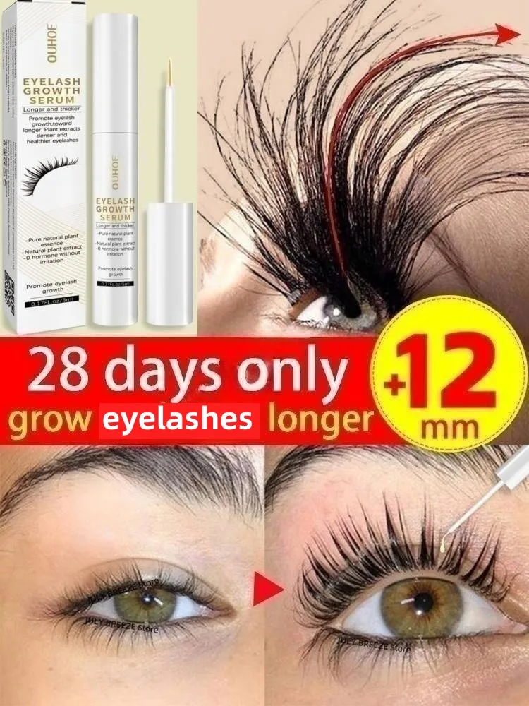 Snelle Wimpergroei Serum 7 Dagen Natuurlijke Wimperversterker Langer Voller Dikkere Wimpers Behandeling Producten Oogverzorging Make-Up