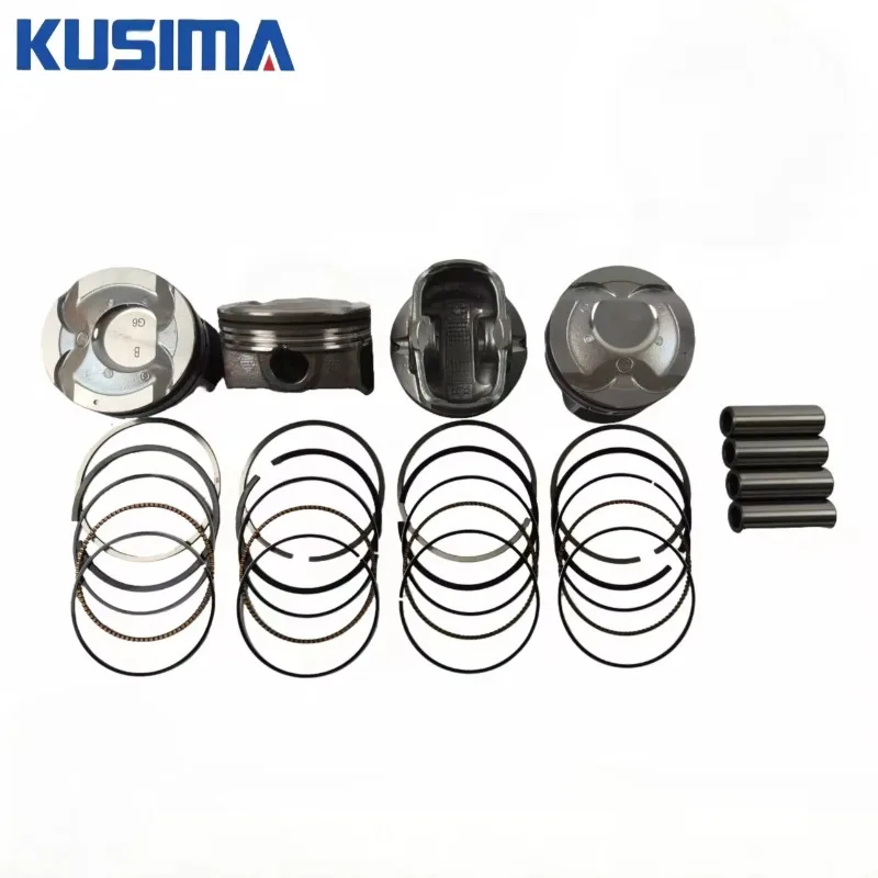 OE 23041-2BAA0 77mm G4FJ Engine Cylinder Piston Kit for Hyundai Elantra Kona Kia Forte Optima 1.6 Turbo Engine Rebuild Parts