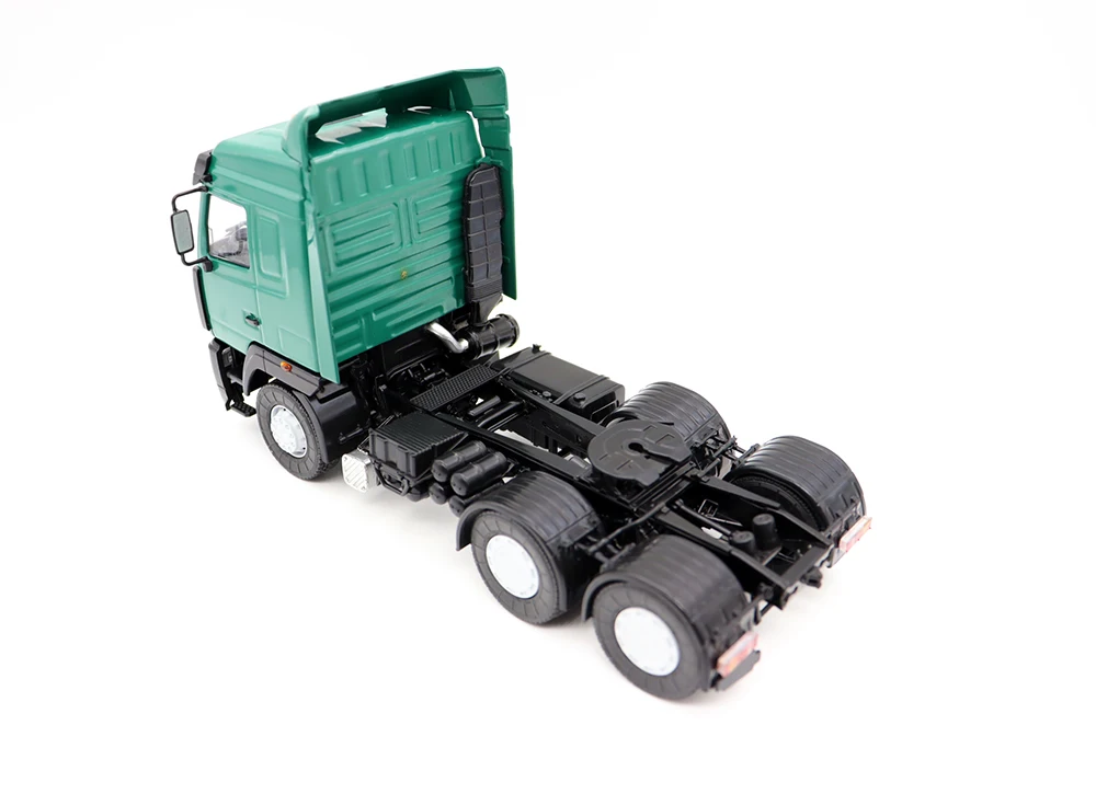 NEW EAC 1:43 Scale MAZ 6430 Tractor Green USSR Truck By AutoHistory Diecast Cars for collection gift