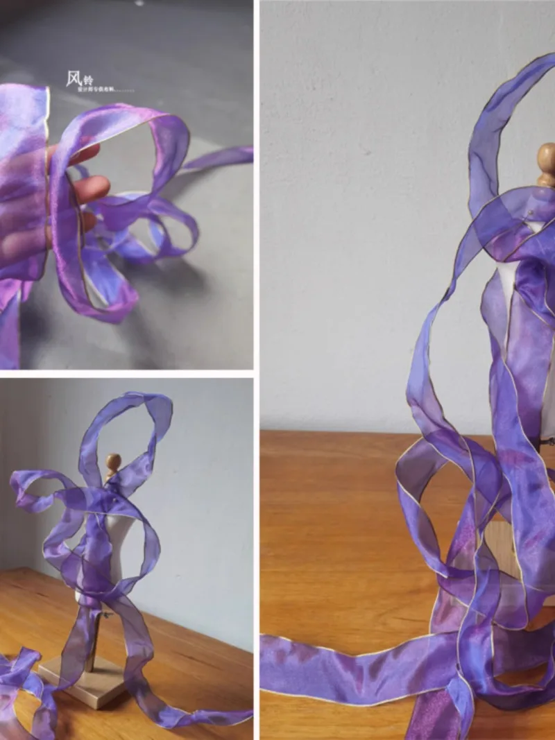 DIY-縫製用パッチワーク生地,幅4cmの紫色のウェディングアクセサリー,ドレス,鋼線のデザイン,デザイナー生地