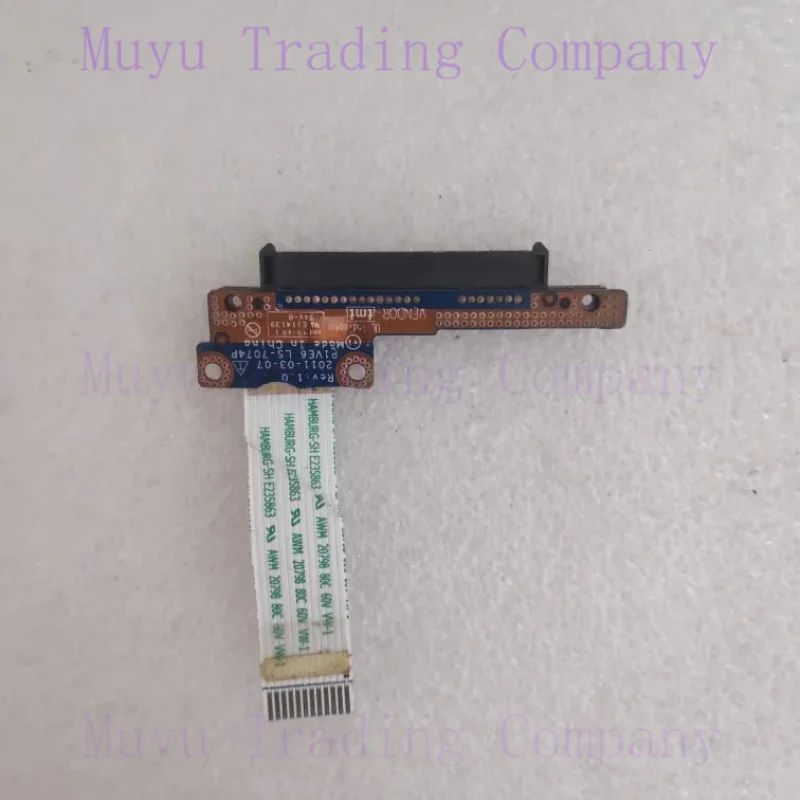 HDD cable For Acer One 722 722-BZ197 P1VE6 Laptop SATA Hard Drive HDD SSD Connector Jack board Flex Cable P1VE6 LS-7074P