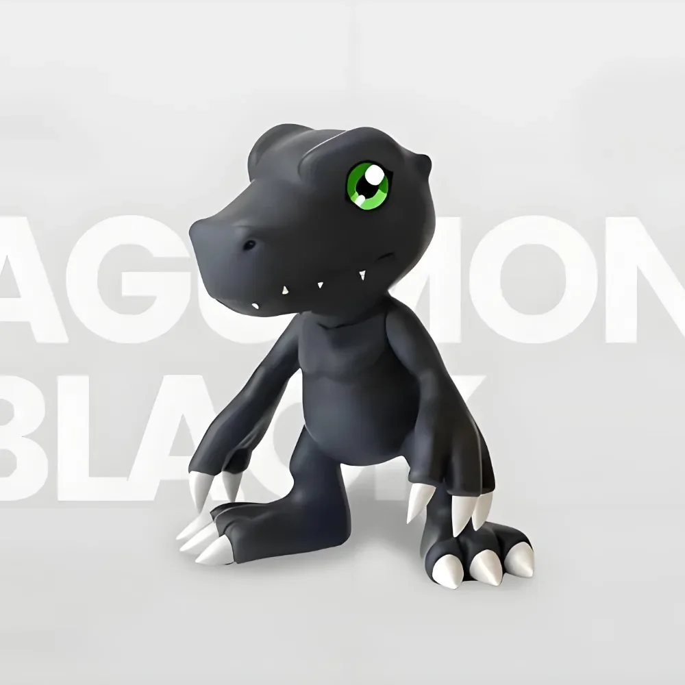 9 cm Anime Digimon Abenteuer Figuren Agumon Schwarz Action Figure Pvc Statue Sammlung Modell Spielzeug Geschenke