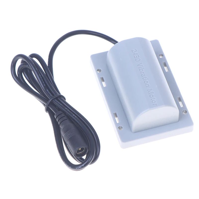 ~2430 Micro DC 12V Chair Pillow Vibrating Motor Waterproof Vibrating Motor Massage Belt Flat Base Attractor Frog Feeding Motor