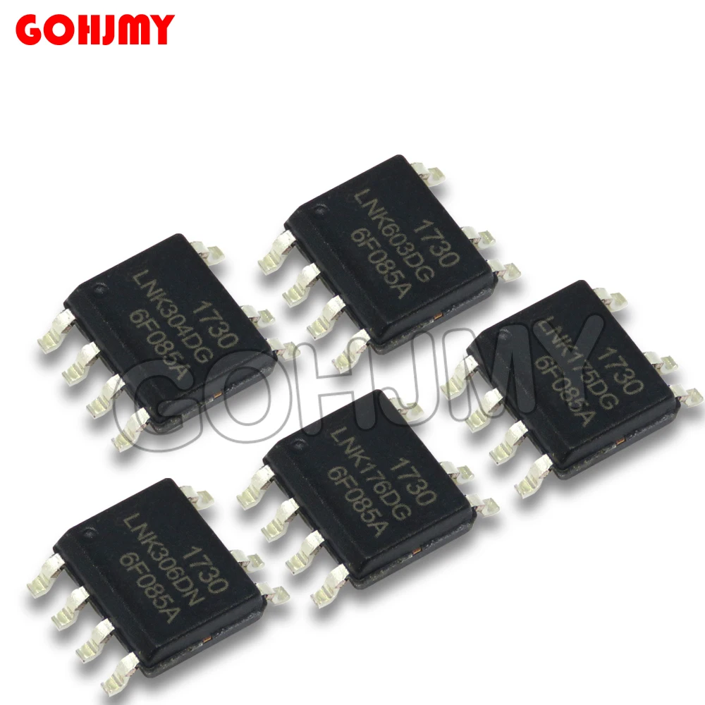 5PCS TNY176DG LNK304 LNK304DN SOP-7 LNK306DN LNK304DG LNK306DG LNK302DN LNK302DG LNK302 TNY175DG in the stock