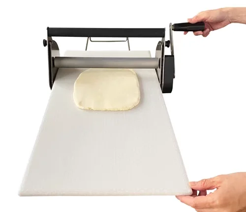 Hand Crank Pastry Roller Foldable Croissant Sugar Crust Bread Cookie Press