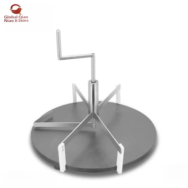 Commercial Manual Crepe & Thin Pancake Spreading Equipment, Stainless Steel Unit, Thousand-Layer Wrapper Former (NO Machine)