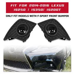 Front bumper lamps For 2014-2016 Lexus IS250 IS350 F-Sport Projector Fog Lights Kit Switch+Harness assembly pair