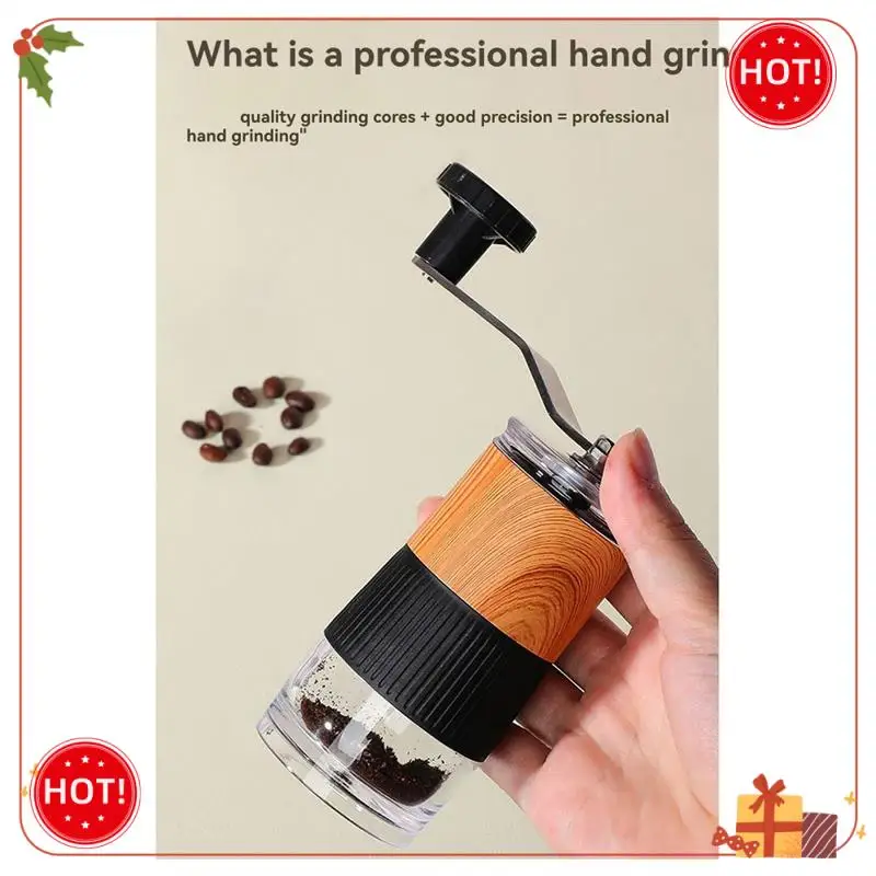 ABLE-수동 커피 그라인더 커피 머신 홈 주방 수동 그라인더 휴대용 및 조절 가능