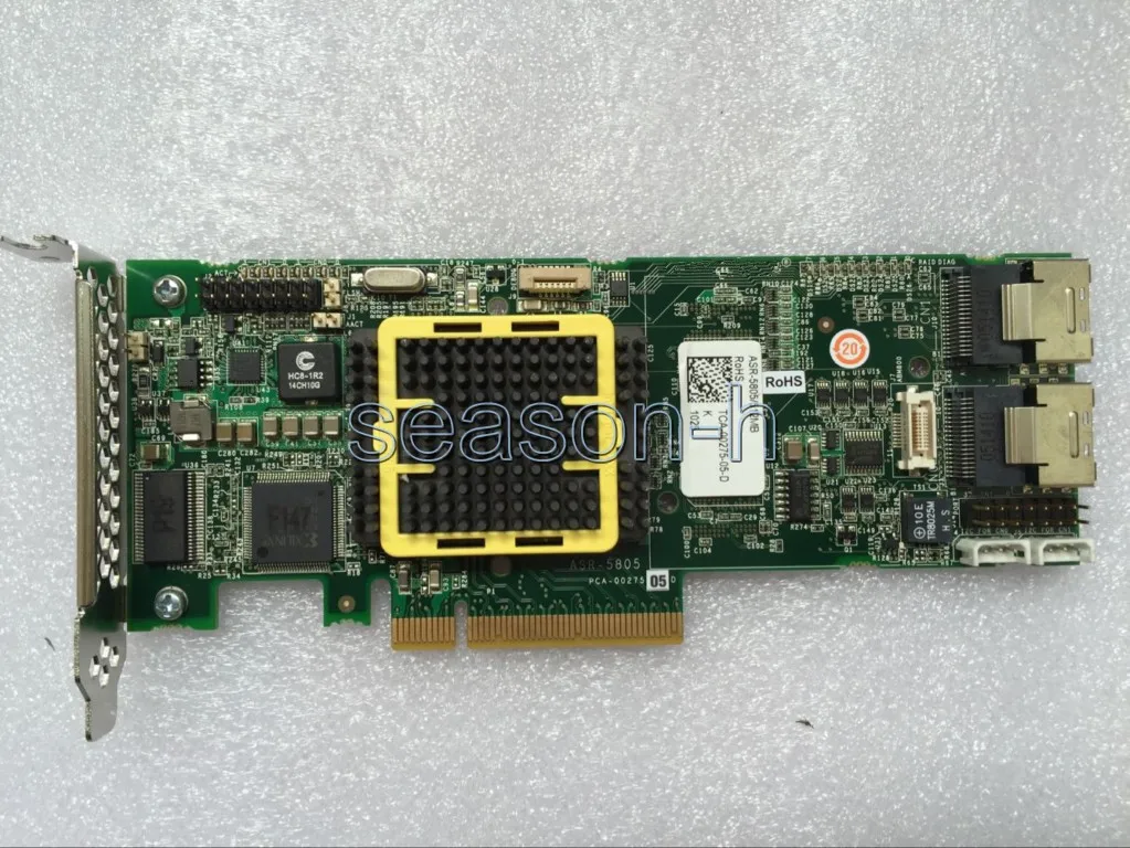 ASR-5805 512MB 8 Port PCIe SAS/SATA RAID Controller card