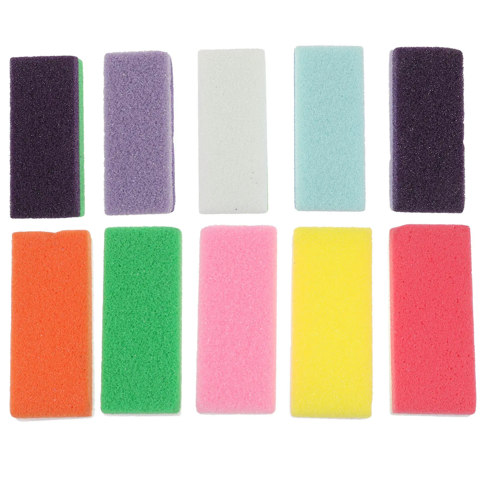 

10Pcs Pumice Sponge Foot Scrubber for Feet Exfoliator Tool Dry Skin Remover Callus Remover Heel Scrubber Pedicure Foot Cleaner