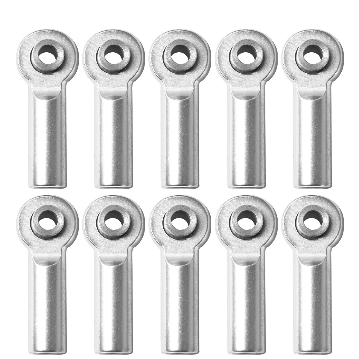 

10pcs Swivel Threaded Tie Rod Durable Repair Compact Portable Bike Lighting Sturdy Accessories Metal Joint Accessories
