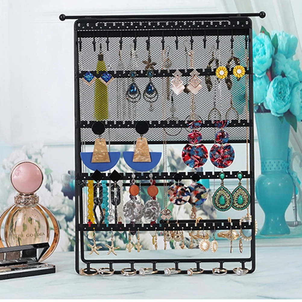 

Folding Jewelry Rack Jewelry Display Stand Earring Necklace Bracelet Ring Jewelry Manager