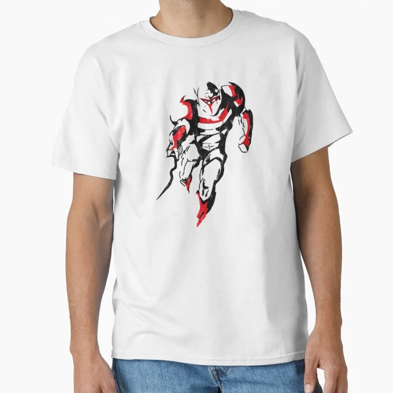 

016 Tekkaman Sketch Japan Mecha Anime Classic Robot Manga T Shirt for men Large size Adult tops S-6XL