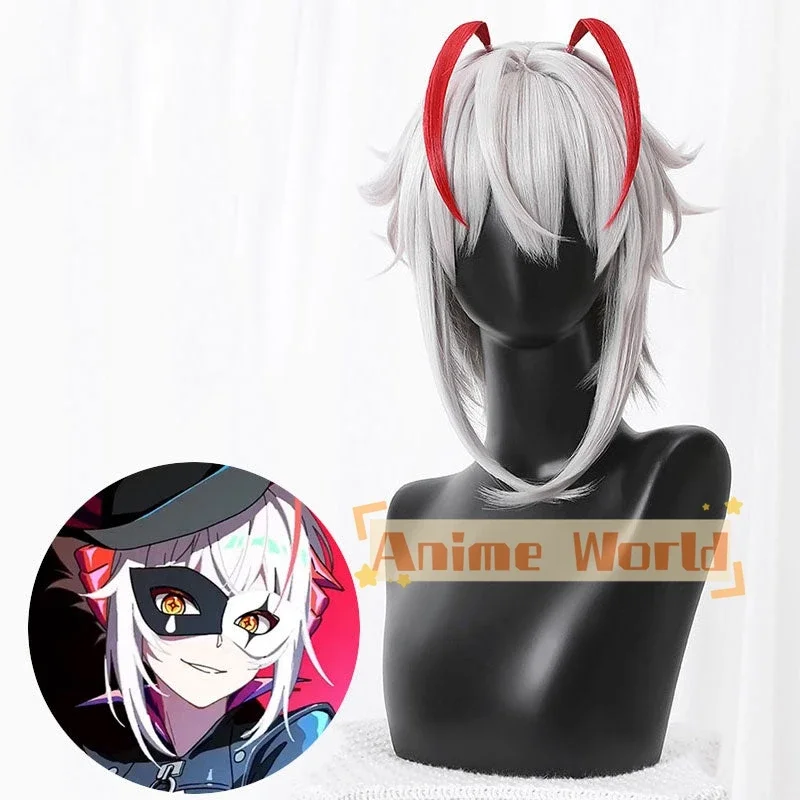 

Arknights Phantom Thief W Cosplay Wig Halloween Synthetic Hair Heat