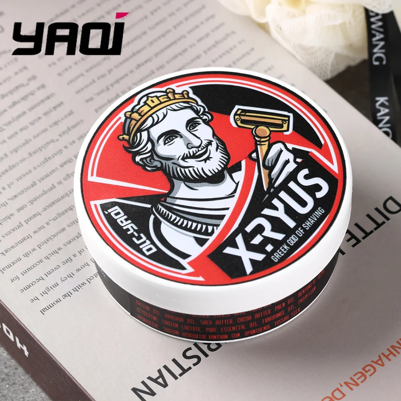 

Крем для бритья YAQI Мыло для бритья XERYUS GREEK GOD OF SHAVING Atisan 170 г Мыло для бритья Крем для бритья для мужчин