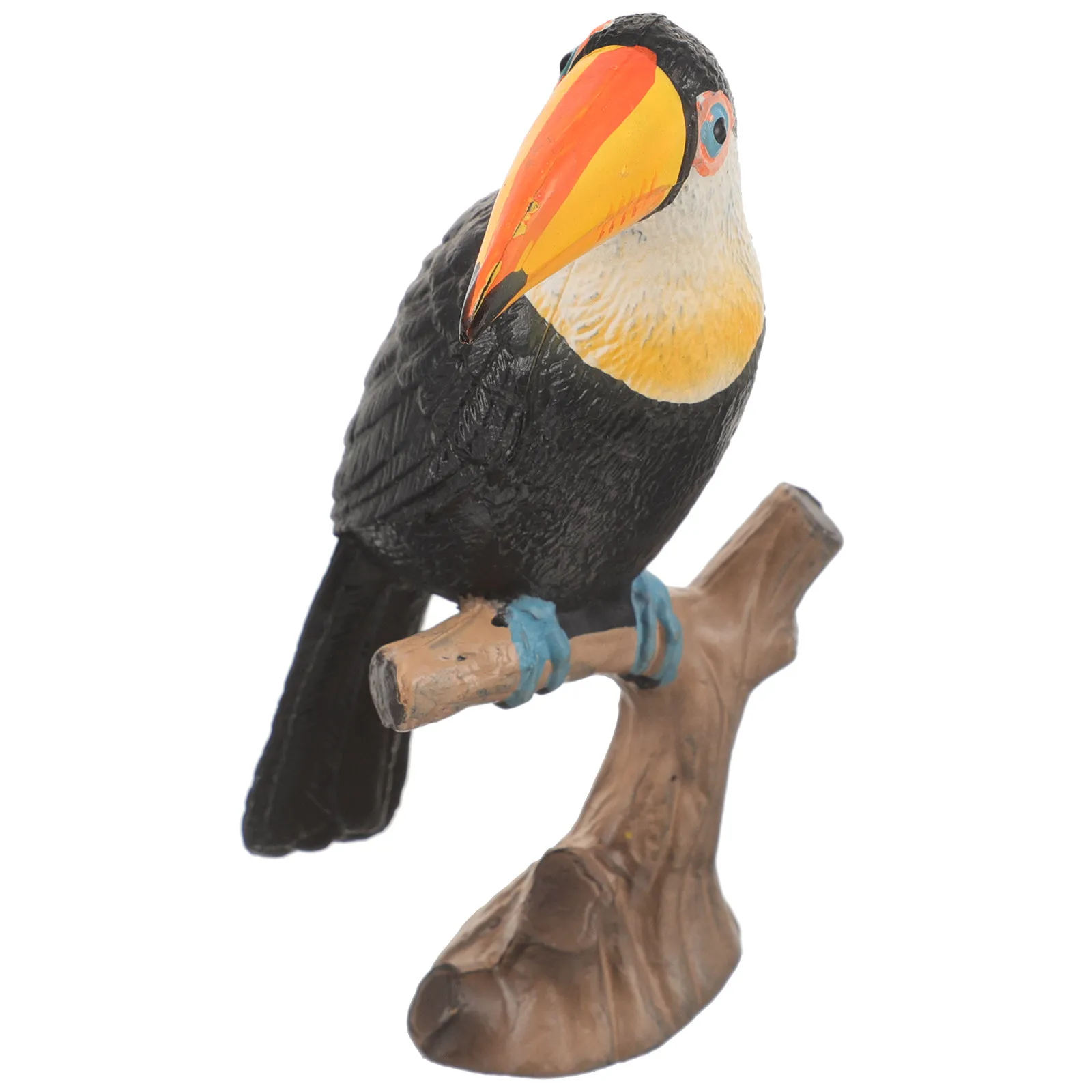 

Simulated Toucan Colorfast PVC Realistic Animal for Home Decoration Teaching Tools Photography Wildlife Display