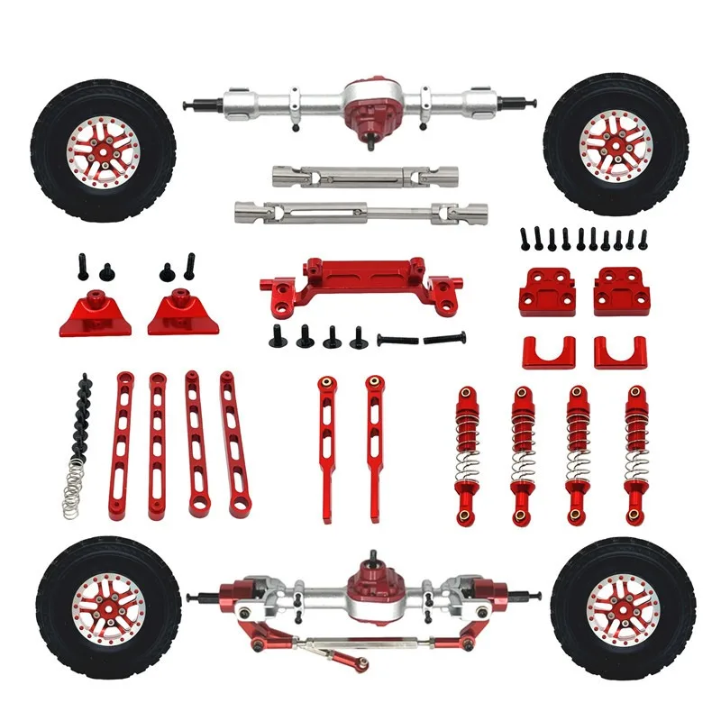MN MODELO 1/12 MN82T LC79 MN82S MN82Pro MN82 RC coche Metal actualización Kit completo conjunto de piezas de repuesto