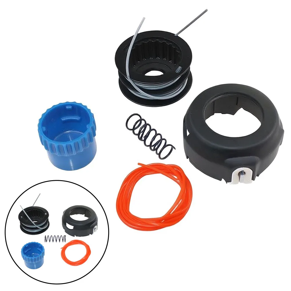Replacement Trimmer Head Kit As Shown T25B Trimmer Head Robust Plastic And Metal Complete Installation Set Quick Assembly Design