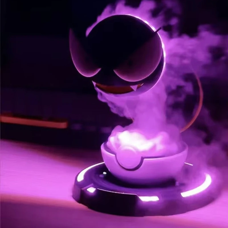 AB09-Night Light For Cute Anime Smoke Gaming Room Bedroom LED Lamp Atmosphere Lights Decoration Purifier Accessories