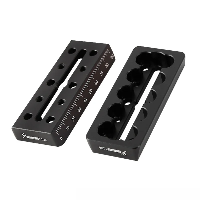 تلسكوب السكك الحديدية بار الثعلبة نمط تتوافق تصاعد لوحة 100/220/320/440 مللي متر #6