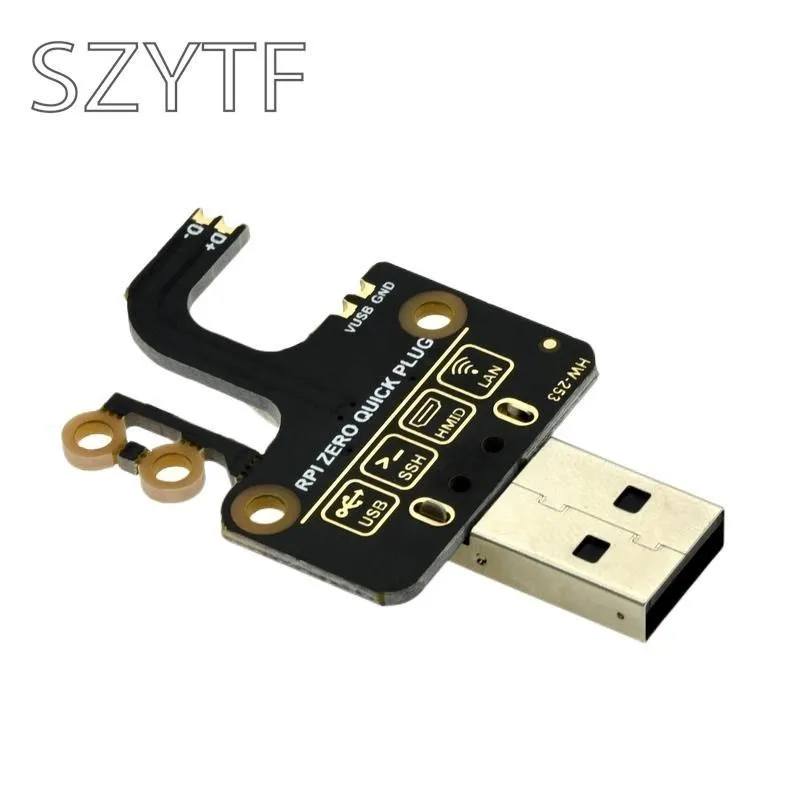 USB Adapter Board For Raspberry Pi Zero Zero W Zero WH USB Expansion Board USB Type-A Connector