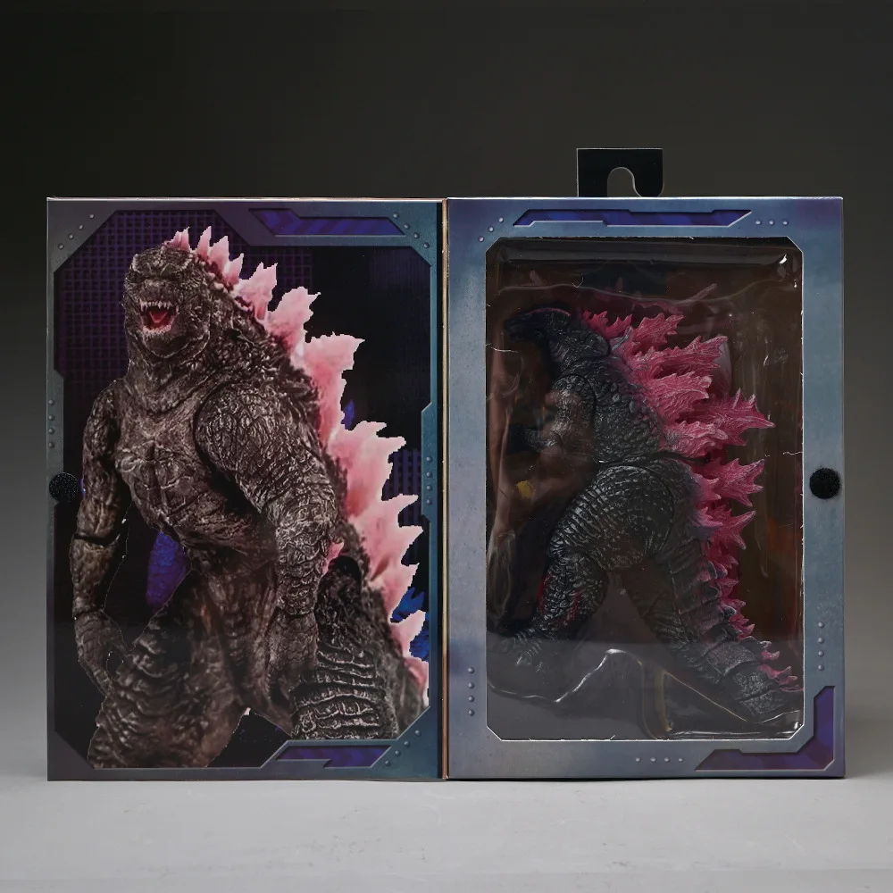 18CM Godzilla Action Figure 2024 Godzilla vs. King Kong 2 Rise of an Empire pink SHM Articulated PVC Model toys Collection Gift
