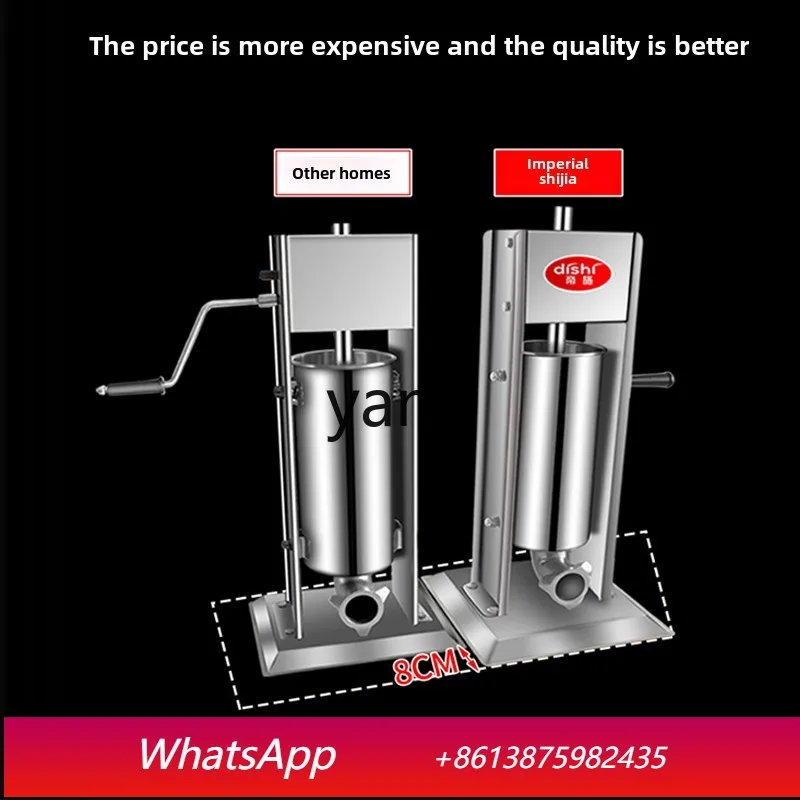 

Lcx sausage machine commercial household electric manual automatic stainless steel