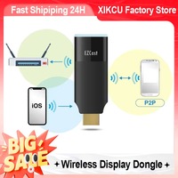 Ezcast2 5G HDMI-Compatible Wireless Display Dongle Miracast Airplay Mirroring TV Stick Receiver Adapter for IOS Android Phone PC