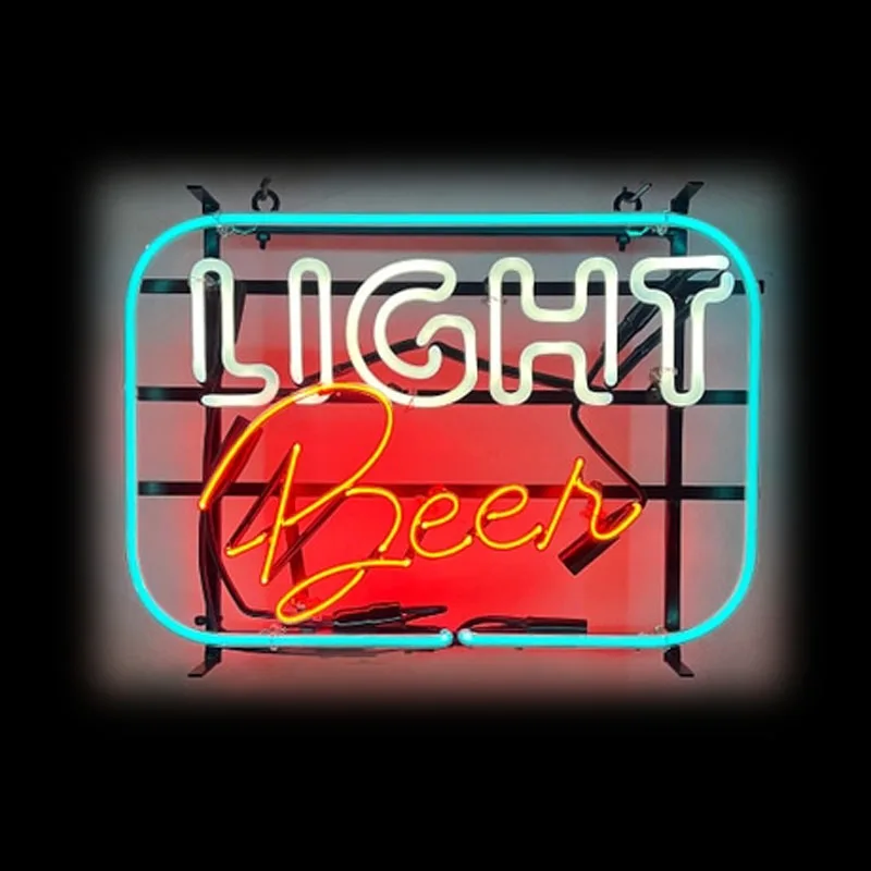 

Neon Sign For Light Beer Neon Wall Light Beer Bar Room Wall Decor Neon Light Sign Glass Handcraft Attract Lights Aesthetic Room